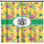 Pink Flamingo Shower Curtain - Custom Size (Personalized)