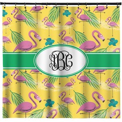 Pink Flamingo Shower Curtain - Custom Size (Personalized)