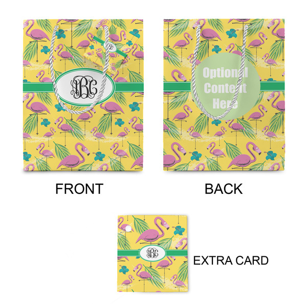 Pink Flamingo Small Gift Bag - Approval