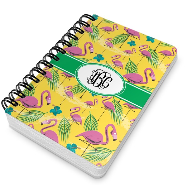 Pink Flamingo Spiral Journal 5 x 7 - Main