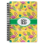 Pink Flamingo Spiral Notebook (Personalized)