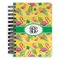 Pink Flamingo Spiral Notebook - 5x7 w/ Monogram