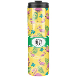 Pink Flamingo Stainless Steel Skinny Tumbler - 20 oz (Personalized)