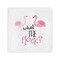 Pink Flamingo Standard Cocktail Napkins - Front View