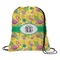 Pink Flamingo Drawstring Backpack (Personalized)