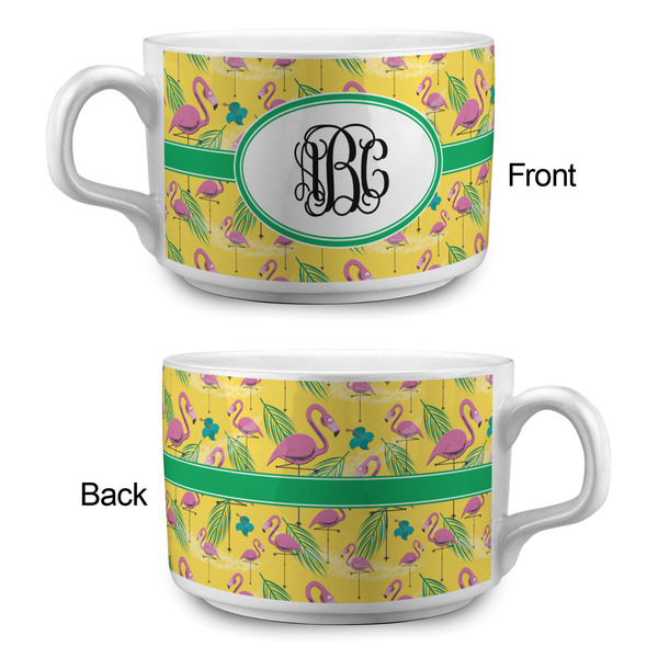 Pink Flamingo Tea Cup - Single Apvl