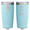 Pink Flamingo Teal Polar Camel Tumbler - 20oz -Double Sided - Approval