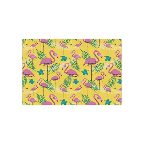 Custom Pink Flamingo Small Tissue Papers Sheets - Lightweight