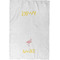 Pink Flamingo Waffle Towel - Partial Print - Approval Image