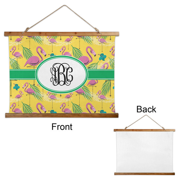 Pink Flamingo Wall Hanging Tapestry - Landscape - APPROVAL