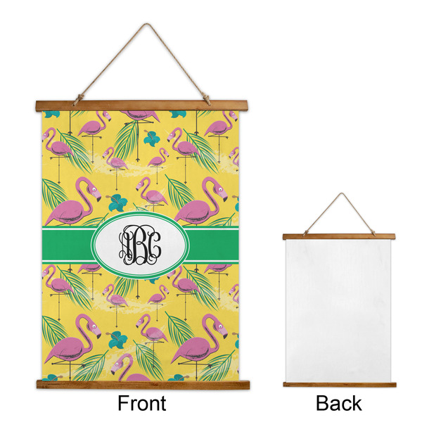 Pink Flamingo Wall Hanging Tapestry - Portrait - APPROVAL
