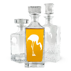 Pink Flamingo Whiskey Decanter (Personalized)