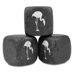 Pink Flamingo Whiskey Stone Set - Set of 3