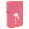 Pink Flamingo Windproof Lighters - Pink - Front/Main