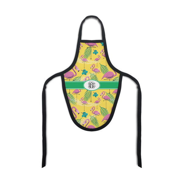 Custom Pink Flamingo Bottle Apron (Personalized)