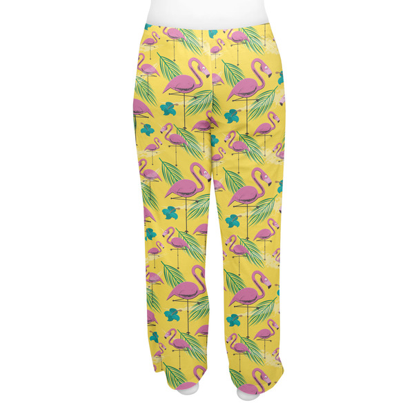 Pink Flamingo Women's Pj on model - Back