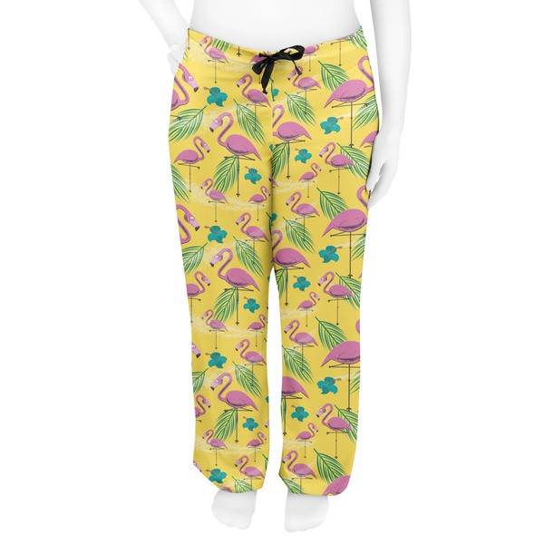 Pink Flamingo Women's Pj on model - Front