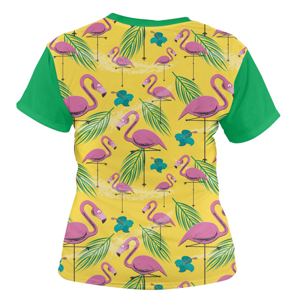 Pink Flamingo Women's T-shirt Back