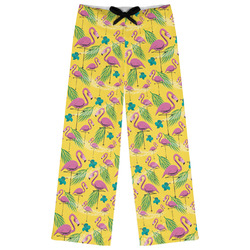 Pink Flamingo Womens Pajama Pants - XL