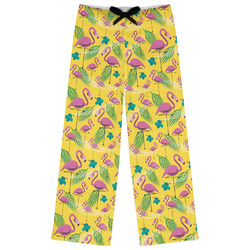 Pink Flamingo Womens Pajama Pants - XS