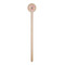 Pink Flamingo Wooden 6" Stir Stick - Round - Single Stick