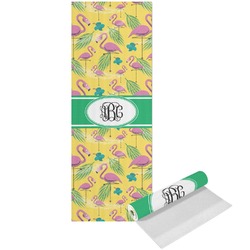 Pink Flamingo Yoga Mat - Printed Front (Personalized)