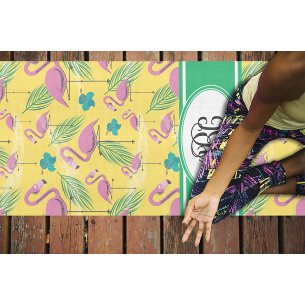 Pink Flamingo Yoga Mats - LIFESTYLE
