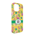 Pink Flamingo iPhone Case - Plastic - iPhone 13 Pro (Personalized)