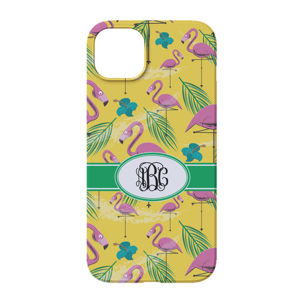 Pink Flamingo iPhone 14 Case - Back