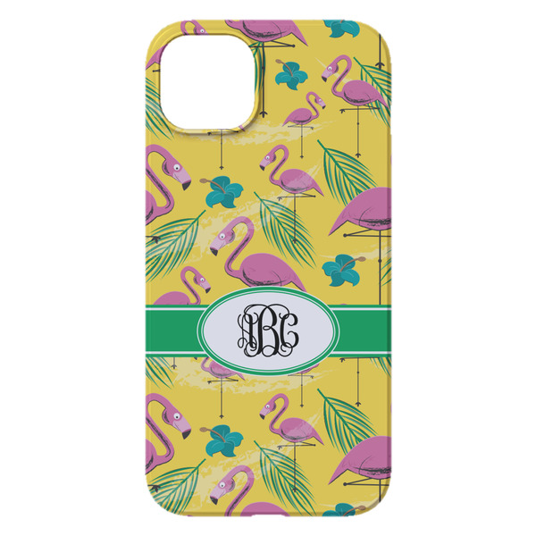 Pink Flamingo iPhone 14 Pro Max Case - Back