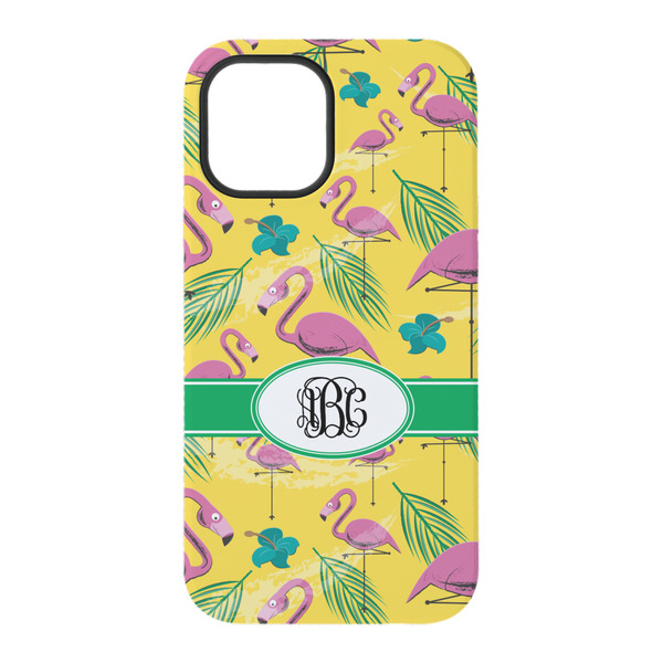 Pink Flamingo iPhone 15 Pro Tough Case - Back