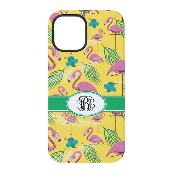 Pink Flamingo iPhone 15 Tough Case - Back