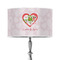 Valentine Owls 12" Drum Lamp Shade - Poly-film (Personalized)