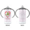 Valentine Owls 12 oz Stainless Steel Sippy Cups - APPROVAL