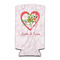 Valentine Owls 12oz Tall Can Sleeve - Set of 4 - FRONT
