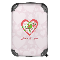 Valentine Owls Kids Hard Shell Backpack (Personalized)