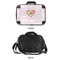 Valentine Owls 15" Hard Shell Briefcase - APPROVAL