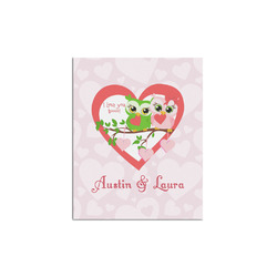 Valentine Owls Posters - Matte - 16x20 (Personalized)