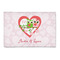 Valentine Owls 2' x 3' Patio Rug (Personalized)