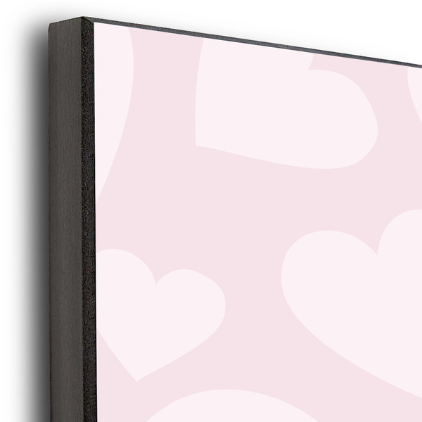 Valentine Owls 20x30 Wood Print - Closeup