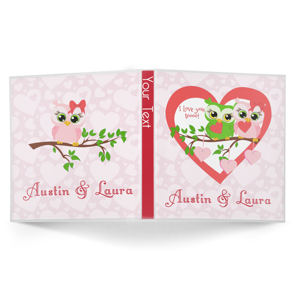 Valentine Owls 3-Ring Binder Approval- 1in