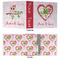 Valentine Owls 3 Ring Binders - Full Wrap - 3" - APPROVAL