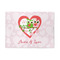 Valentine Owls Area Rug (Personalized)