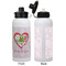 Valentine Owls Aluminum Water Bottle - White APPROVAL