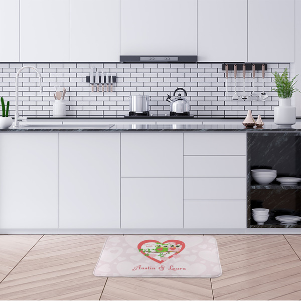 Valentine Owls Anti-Fatigue Kitchen Mats - LIFESTYLE