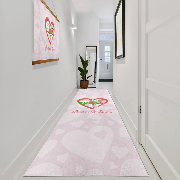 Valentine Owls Area Rug Sizes - In Context (vertical)