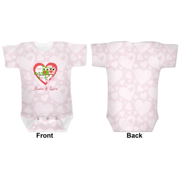 Valentine Owls Baby Bodysuit Approval