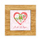 Valentine Owls Bamboo Trivet with Ceramic Tile Insert (Personalized)