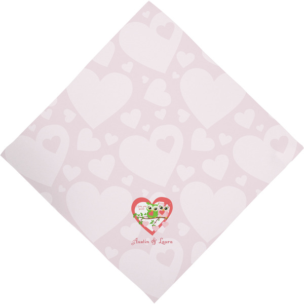 Valentine Owls Bandana - Full View