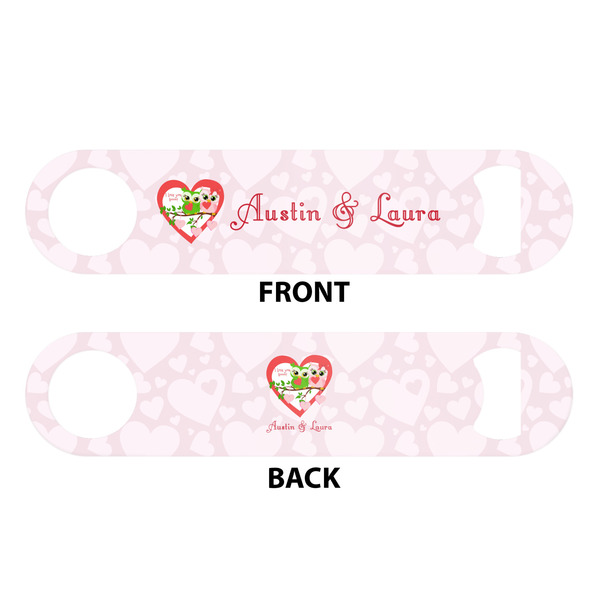 Valentine Owls Bar Bottle Opener - White - Approval